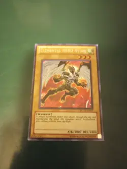 Yu-Gi-Oh Elemental Hero Avian Secret Rare Card LCGX-EN002 - Image 3