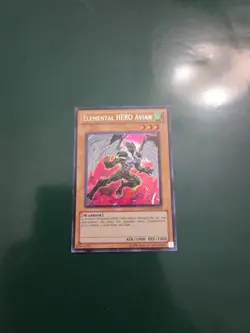 Yu-Gi-Oh Elemental Hero Avian Secret Rare Card LCGX-EN002 - Image 3