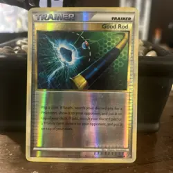Good Rod HGSS Unleashed Pokemon TCG Reverse Holo Trainer Card #76/95 - Image 1