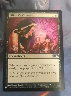 MTG - Liliana's Caress - The List Reprints (Mystery Booster 2) M11 Core Set- NM - Image 1