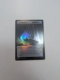 MTG - Lander 0004/Robot 0010 Token (Foil) - Edge of Eternities NM/M Condition - Image 1