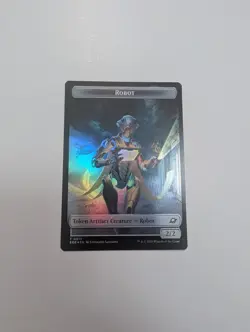 MTG - Lander 0004/Robot 0010 Token (Foil) - Edge of Eternities NM/M Condition - Image 4