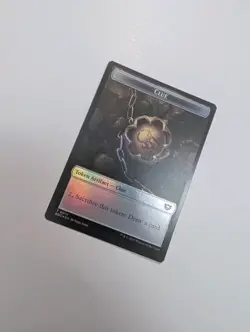 MTG - Beast 0005/Clue 0010 Token (Foil) - Edge of Eternities NM/M Condition - Image 3