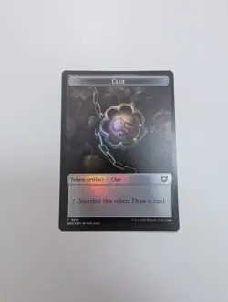 MTG - Beast 0005/Clue 0010 Token (Foil) - Edge of Eternities NM/M Condition - Image 4
