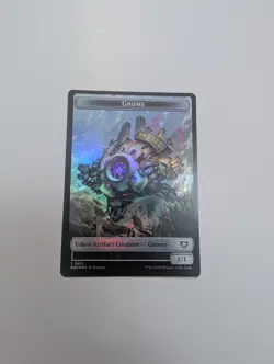 MTG - Elemental 0008/Gnome 0011 Token (Foil) - Edge of Eternities NM/M Condition - Image 4
