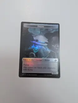 MTG - Lander 0005/Drone 0003 Token (Foil) - Edge of Eternities NM/M Condition - Image 4