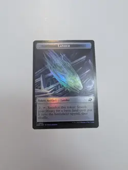 MTG - Lander 0008/Robot 0010 Token (Foil) - Edge of Eternities NM/M Condition - Image 1