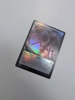MTG - Lander 0007/Human Soldier 0002 Token (Foil) - Edge of Eternities NM/M Con - Image 2