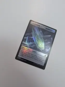 MTG - Lander 0008/Human Soldier 0002 Token (Foil) - Edge of Eternities NM/M Con - Image 2