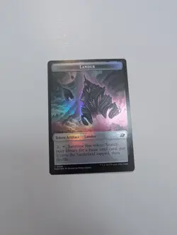 MTG - Lander 0006/Robot 0010 Token (Foil) - Edge of Eternities NM/M Condition - Image 1