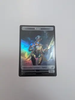 MTG - Lander 0005/Robot 0010 Token (Foil) - Edge of Eternities NM/M Condition - Image 4