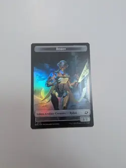 MTG - Lander 0007/Robot 0010 Token (Foil) - Edge of Eternities NM/M Condition - Image 4
