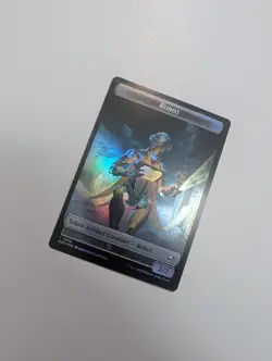 MTG - Robot 0010/Sliver 0001 (Foil) Token - Edge of Eternities NM/M Condition - Image 2