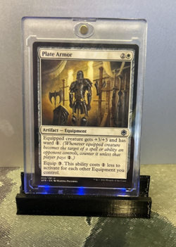 MTG Plate Armor - Adventures in the Forgotten Realms (AFR) #32 MTG - Image 1