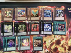 Yugioh Heraldic Deck Core Of 37 Cards 1st Ed NM - Image 1