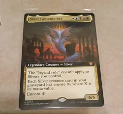 Sliver Gravemother (Extended Art) Commander Masters Regular MTG NM/M - Image 1