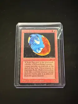 Magic The Gathering: Arabian Nights Rukh Egg (Dark) MTG Arabian Nights - Image 1