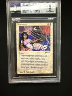 Magic The Gathering: Arabian Nights BGS 9 Shahrazad MTG Arabian Nights - Image 1