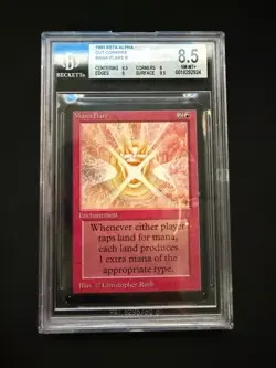 Magic The Gathering: Beta BGS 8.5 Mana Flare MTG Beta - Image 1