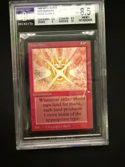 Magic The Gathering: Beta BGS 8.5 Mana Flare MTG Beta - Image 1