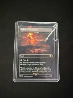 Magic The Gathering: LOTR Valley of Gorgoroth MTG LOTR - Image 1