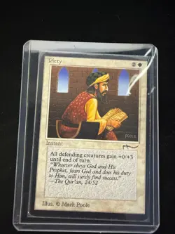 Magic The Gathering: Arabian Nights Piety MTG Arabian Nights - Image 1