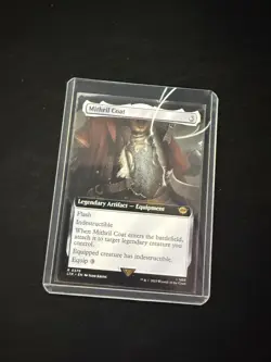 Magic The Gathering: LOTR Mithril Coat (Extended Art) MTG LOTR - Image 1