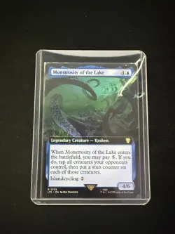 Magic The Gathering: LOTR Monstrosity of the Lake MTG LOTR - Image 1