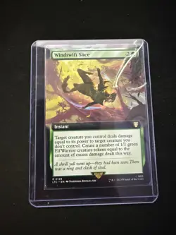 Magic The Gathering: LOTR Windswift Slice (Extended Art) MTG LOTR - Image 1