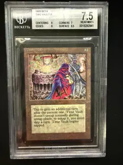 Magic The Gathering: Beta BGS 7.5 Time Vault MTG Beta - Image 1