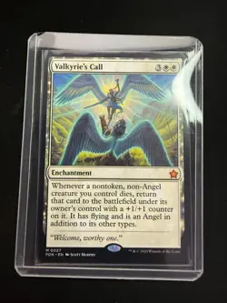 Magic The Gathering: Foundations Valkyrie's Call MTG Foundations - Image 1