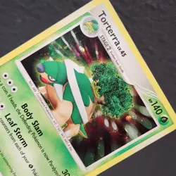 Torterra 17/130 Diamond and Pearl Holo Rare Pokemon Card - Image 4