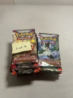 36x Paldea Evolved Booster Packs Pokemon Scarlet And Violet - Image 5