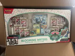 Pokemon Scarlet & Violet 151 Blooming Waters Premium Collection Box - Image 1