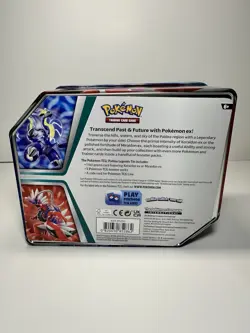 Pokemon EMPTY Miraidon Tin For Display or Storage ONLY TIN - Image 3