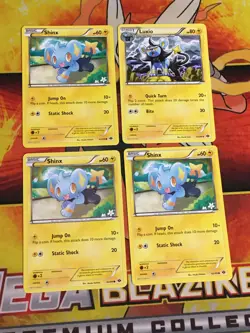 D1084 POKEMON TCG NEXT DESTINIES 2012 SHINX 3X 42 LUXIO 44 MP-HP - Image 1