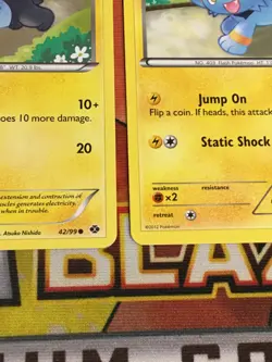 D1084 POKEMON TCG NEXT DESTINIES 2012 SHINX 3X 42 LUXIO 44 MP-HP - Image 5