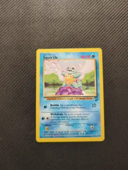 Squirtle 93/130 Base Set 2 Pokemon NM - Image 1