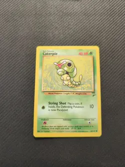 Caterpie 68/130 Base Set 2 Pokemon NM - Image 1