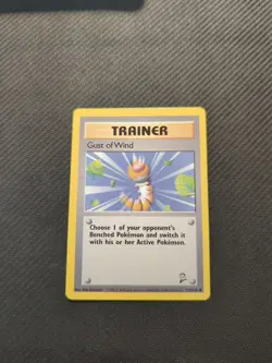Gust Of Wind 120/130 Base Set 2 Pokemon NM - Image 1