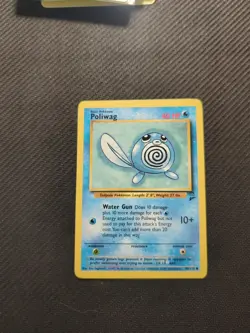 Poliwag 88/130 Base Set 2 Pokemon NM - Image 1