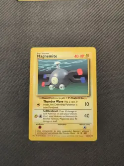 Magnemite 53/102 Base Set Pokemon NM - Image 1