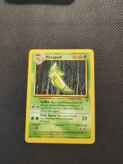 Metapod 81/130 Base Set 2 Pokemon NM - Image 1