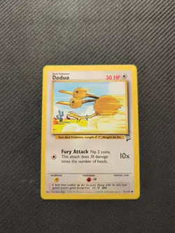 Doduo 72/130 Base Set 2 Pokemon NM - Image 1