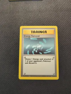 Energy Removal 92/102 Base Set Pokemon NM - Image 1
