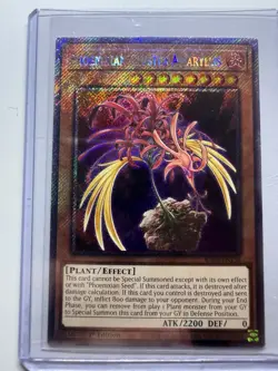 Yugioh 1x Phoenixian Cluster Amaryllis (Platinum Secret Rare) RA04-EN136 - Image 1