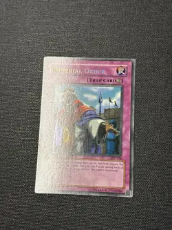 Yugioh! Imperial Order PSV-104 | Reverse Foil + Foil Shift Misprint - VLP/LP - Image 2