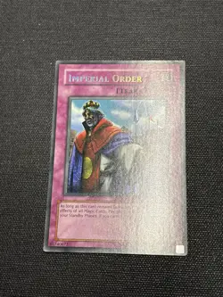 Yugioh! Imperial Order PSV-104 | Reverse Foil + Foil Shift Misprint - VLP/LP - Image 4