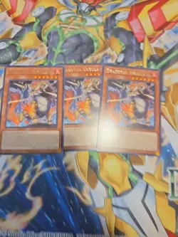 3X JUSH-EN004 "Dracotail Urgula" Rare PLAYSET YuGiOh! - Image 1