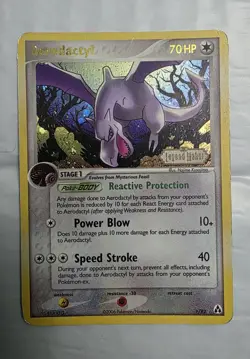 Aerodactyl 1/92 LP Holo EX Legend Maker Rare Pokemon TCG Card - Image 1